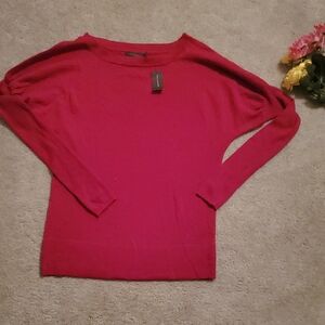 The Limited Vibrant Red Crew Neck Sweater